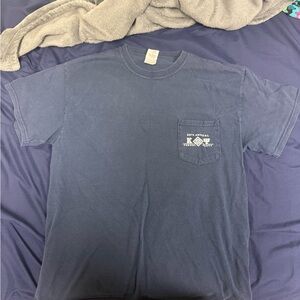 Navy Blue Graphic T-Shirt